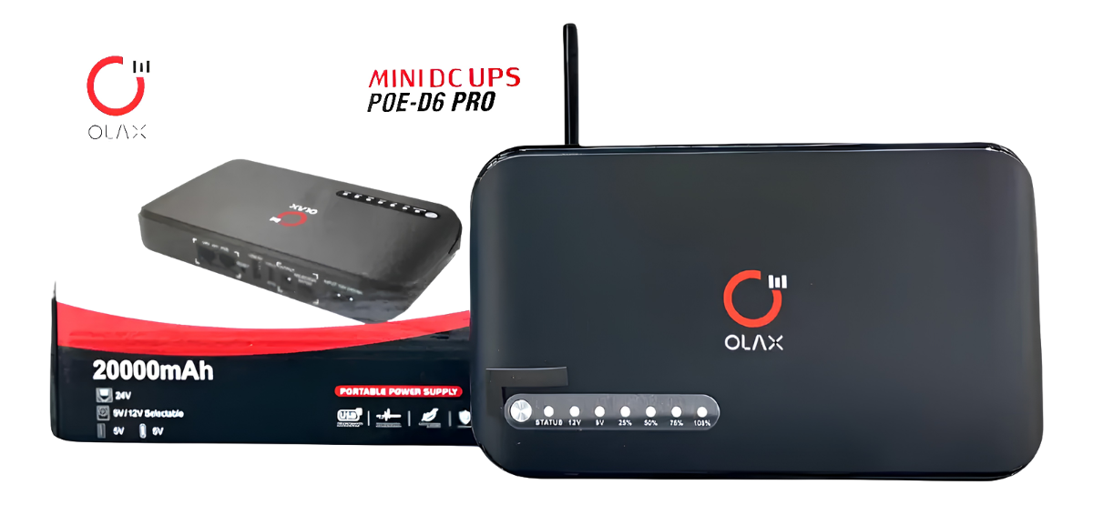 OLAX MINI DC UPS POE-D6 PRO