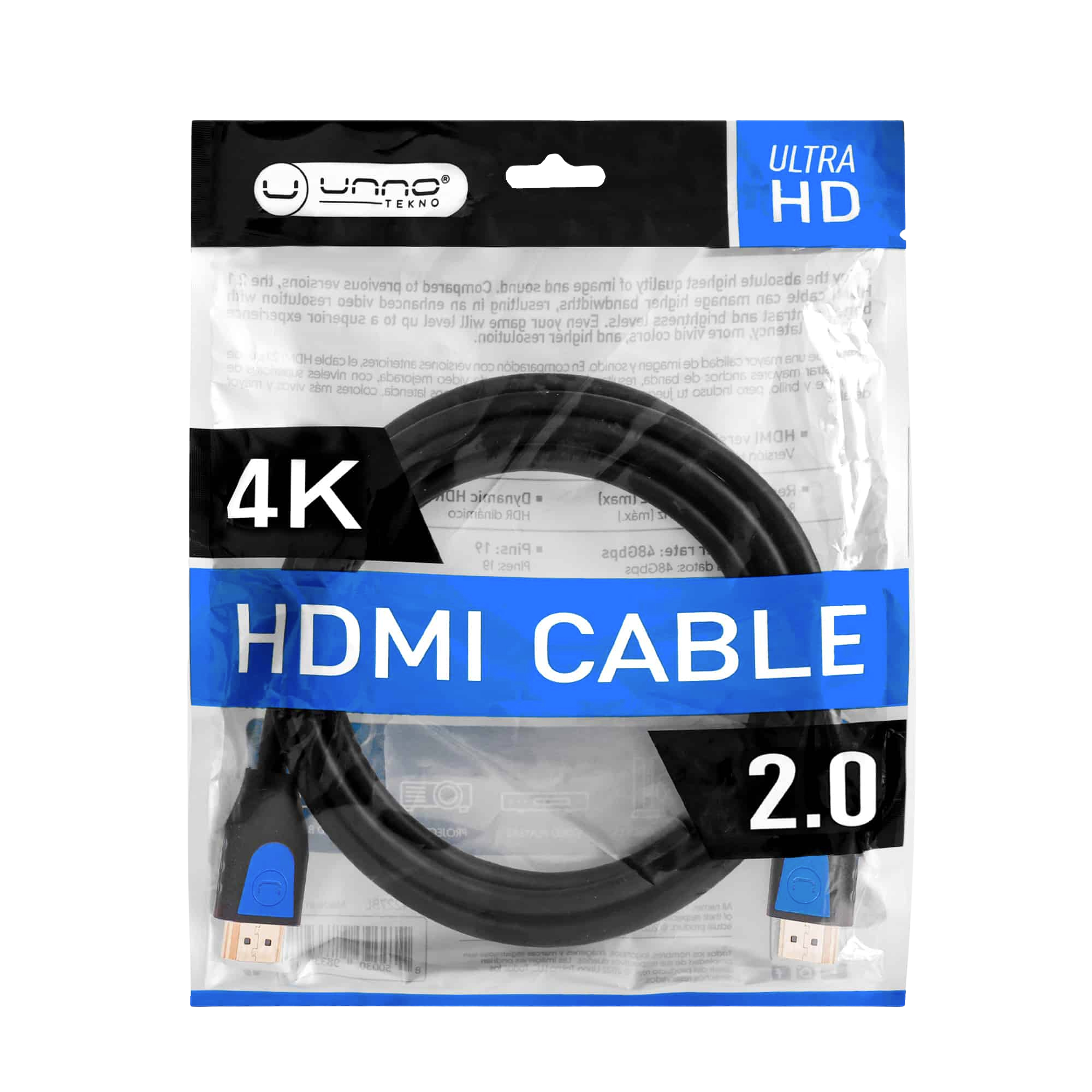UNNO HDMI 4K 2.0