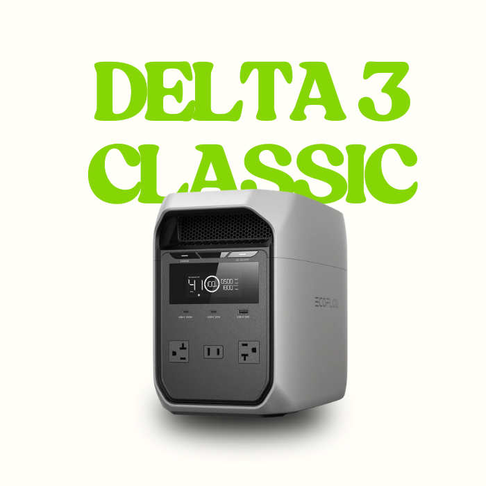 ECOFLOW DELTA 3 CLASSIC ESTACION DE ENERGIA